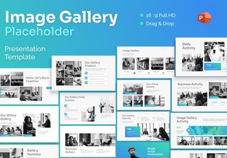 企业介绍团队展示公司内部环境展示PPT模板 - 顶尖PPT