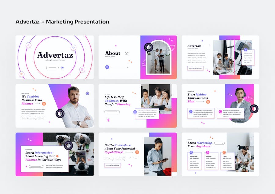 广告营销推广策略方案展示PPT模板 - 顶尖PPT