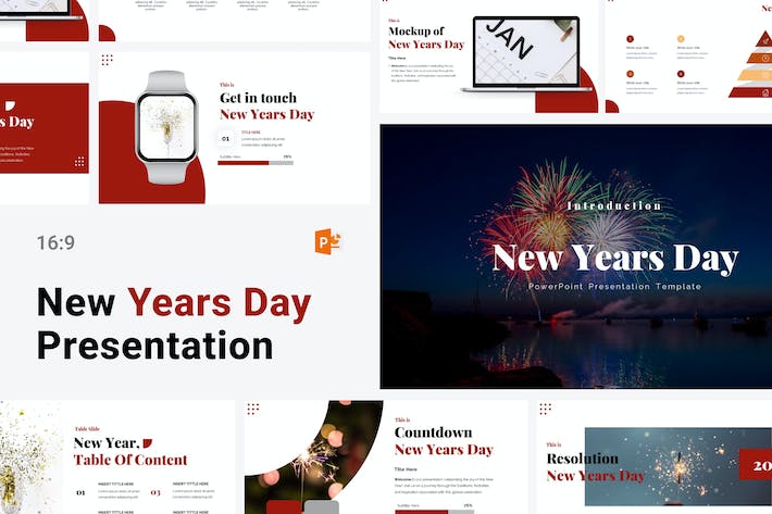 新年主题贺岁祝福文化展示PPT模板 - 顶尖PPT