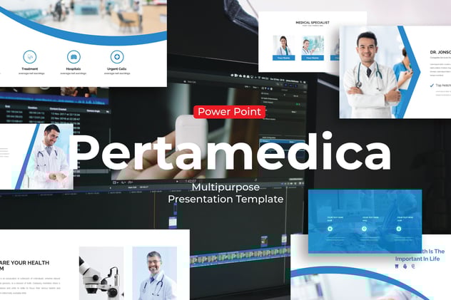 医学研究汇报PPT模板 - 顶尖PPT