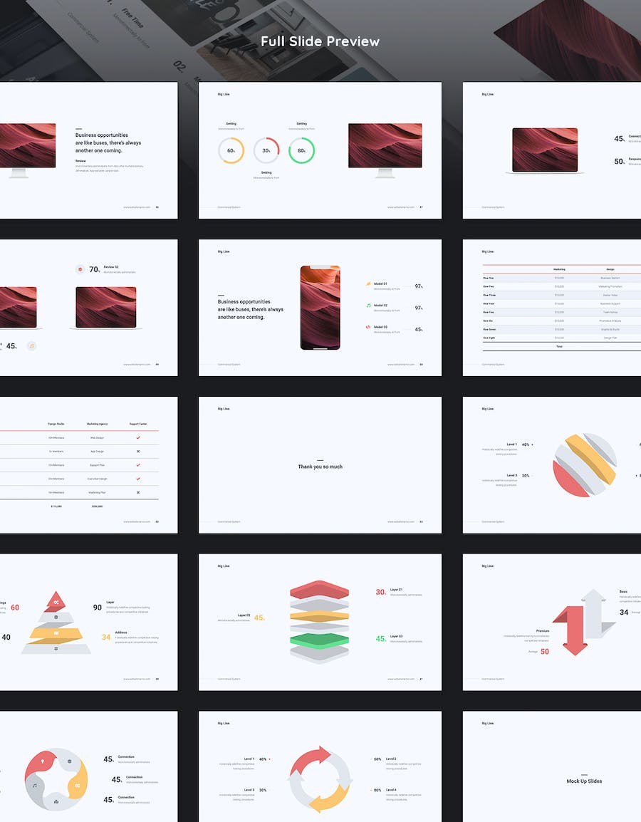 极简风格企业介绍业务合作PPT模板 - 顶尖PPT