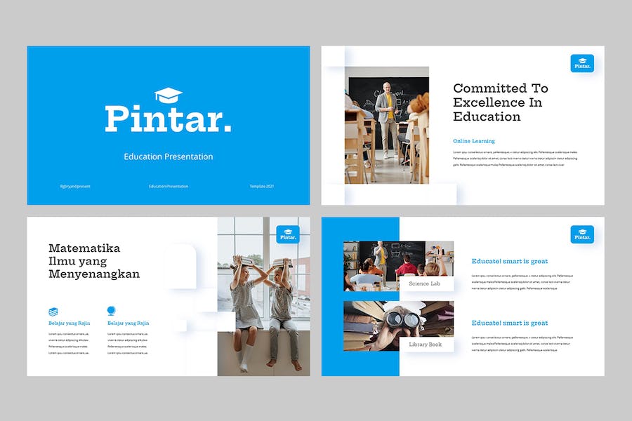 教育培训教学课程展示Keynote模板 - 顶尖PPT