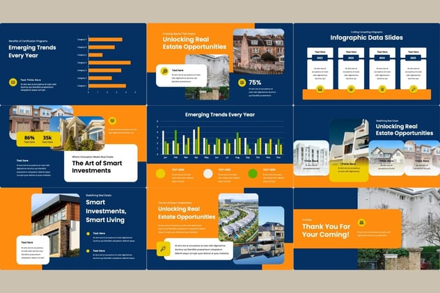 房地产物业keynote模板 - 顶尖PPT