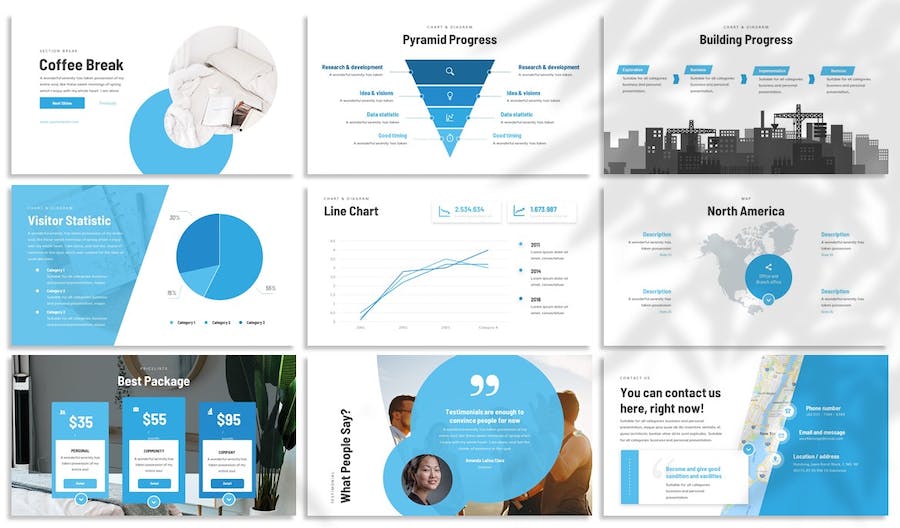 床垫产品推介展示Keynote模板 - 顶尖PPT