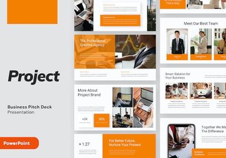 商业建议提案方案展示PPT模板 - 顶尖PPT