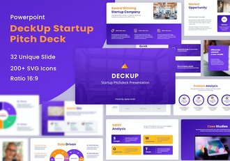 国外商务数据分析项目展示合作PPT模板 - 顶尖PPT