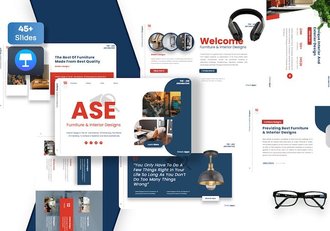 室内设计方案展示项目介绍keynote模板 - 顶尖PPT