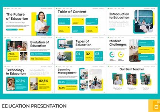 教育教学培训PPT模板 - 顶尖PPT