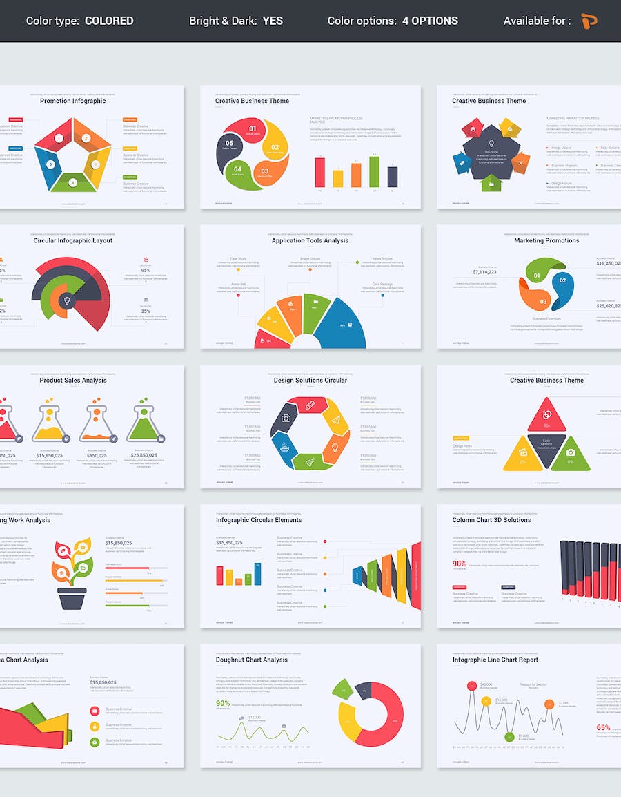 创意商业计划企业合作多用途PPT模板 - 顶尖PPT