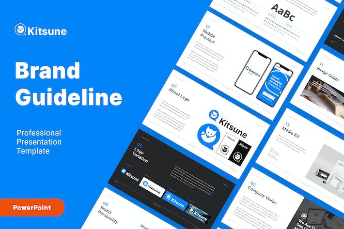 品牌指南宣传推广PPT模板 - 顶尖PPT