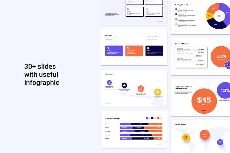 彩色卡通面板工作总结团队介绍PPT模板 - 顶尖PPT