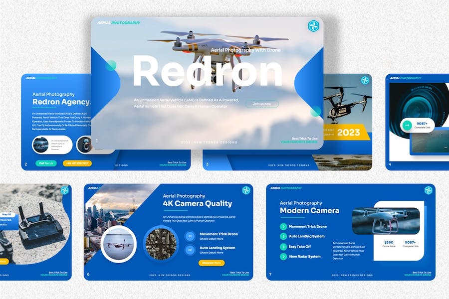 摄影公司宣传介绍PPT模板 - 顶尖PPT