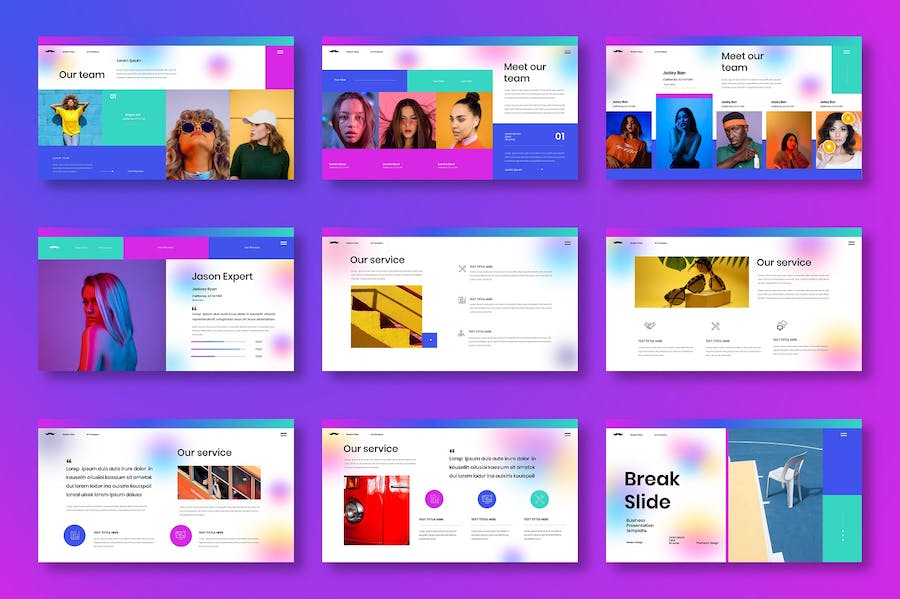 创意商务产品推广方案PPT模板 - 顶尖PPT