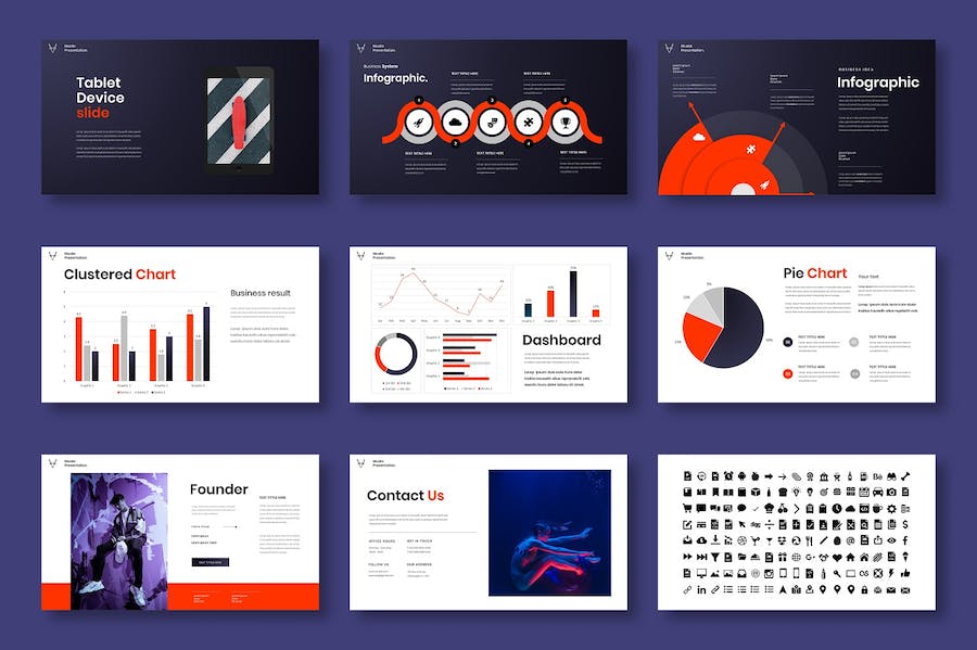 欧美商务风格PPT模板 - 顶尖PPT