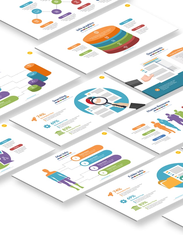 人体结构世界国家地图数据图形合集可keynote模板 - 顶尖PPT