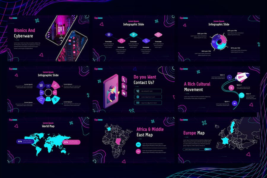 科技技术创新方案展示PPT模板 - 顶尖PPT