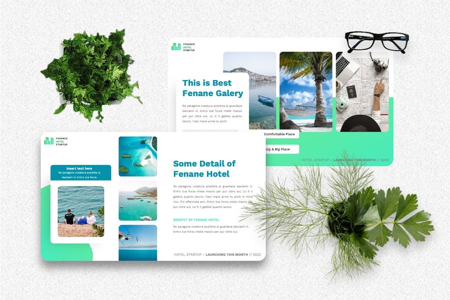 酒店行业创业方案讲述展示Keynote模板 - 顶尖PPT