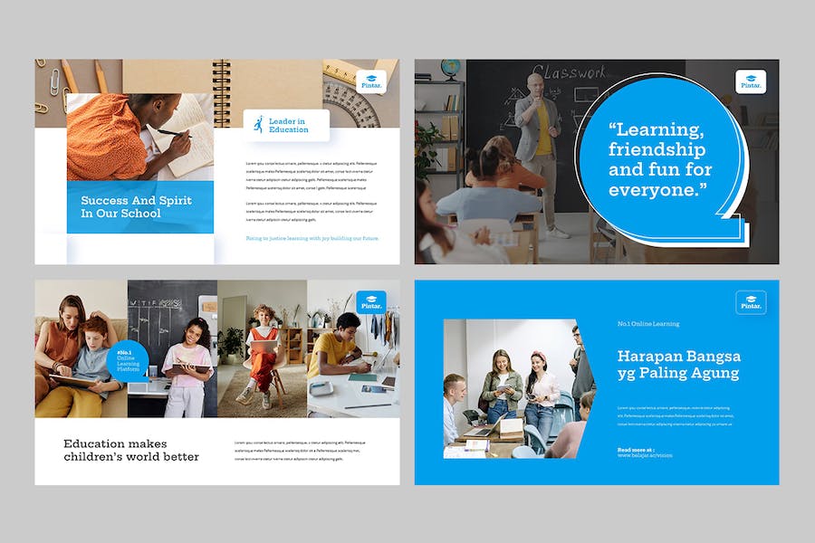 教育培训教学课程展示Keynote模板 - 顶尖PPT