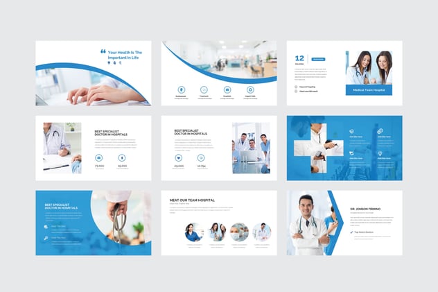 医学研究汇报PPT模板 - 顶尖PPT