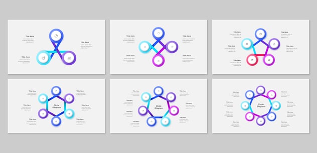 循环动画Keynote信息图形模板 - 顶尖PPT