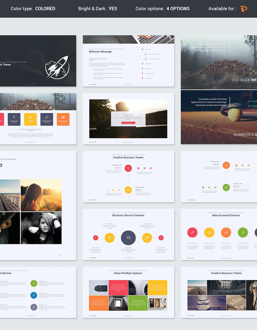创意商业计划企业合作多用途PPT模板 - 顶尖PPT