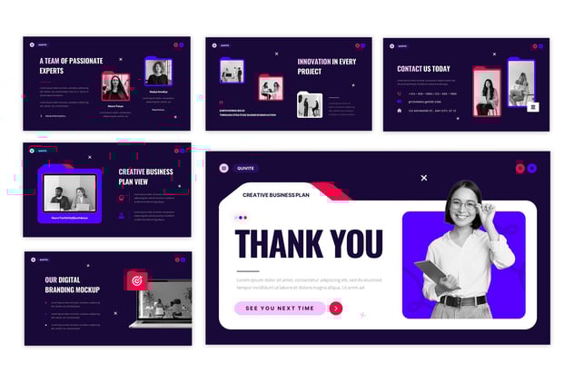 创意商业计划主题keynote模板 - 顶尖PPT