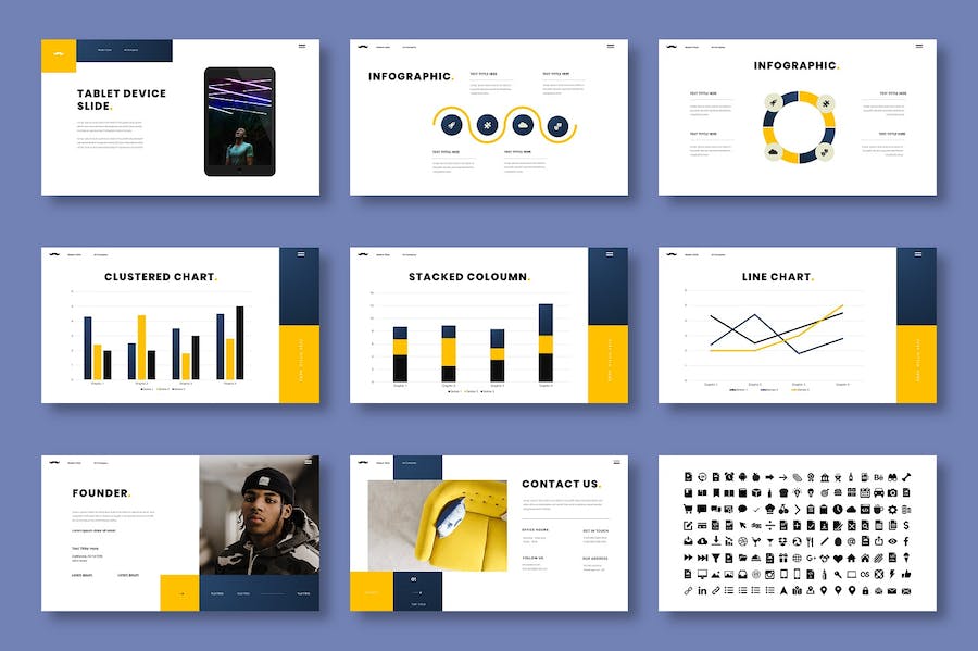 商务融资讲述展示企业投资方案Keynote模板 - 顶尖PPT