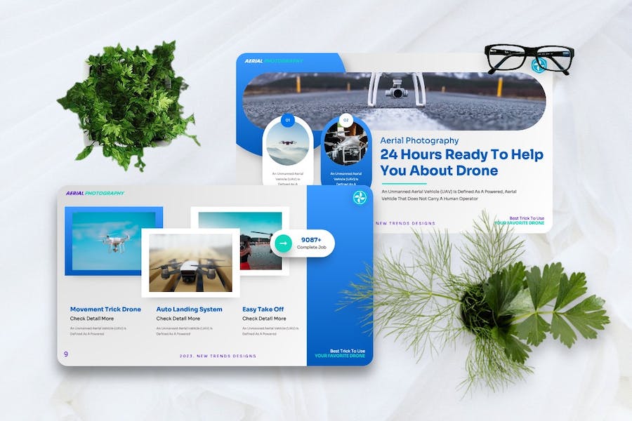 摄影公司宣传介绍PPT模板 - 顶尖PPT