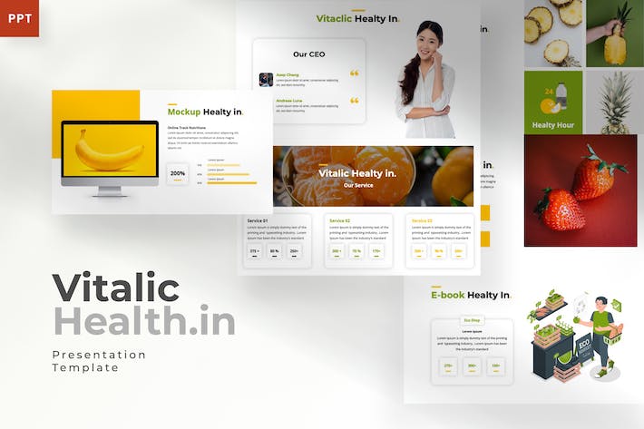 健康医疗卫生教育宣传PPT模板 - 顶尖PPT