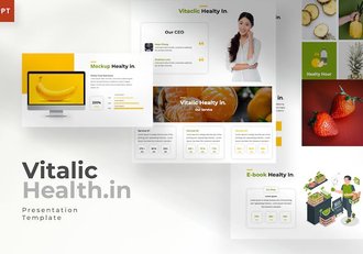 健康医疗卫生教育宣传PPT模板 - 顶尖PPT