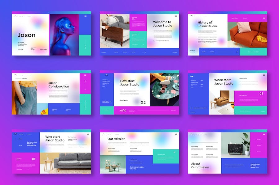 创意商务产品推广方案PPT模板 - 顶尖PPT