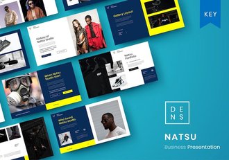 商务工作汇报团队协作管理Keynote模板 - 顶尖PPT