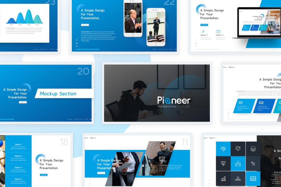 企业营销策划商业计划商业演讲多用途keynote模板 - 顶尖PPT