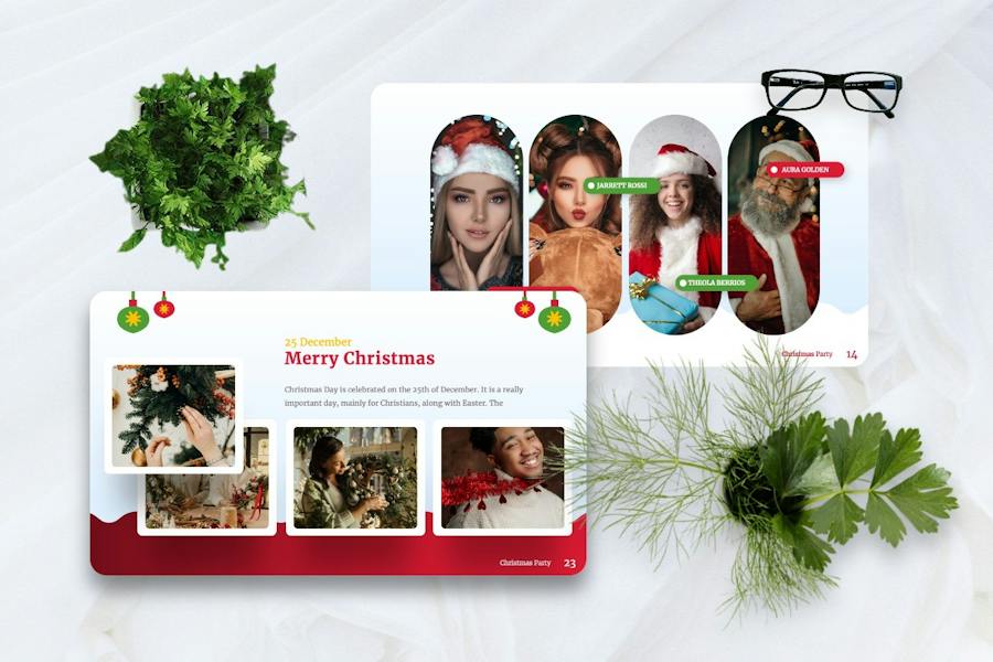 圣诞节活动策划推广宣传方案PPT模板 - 顶尖PPT