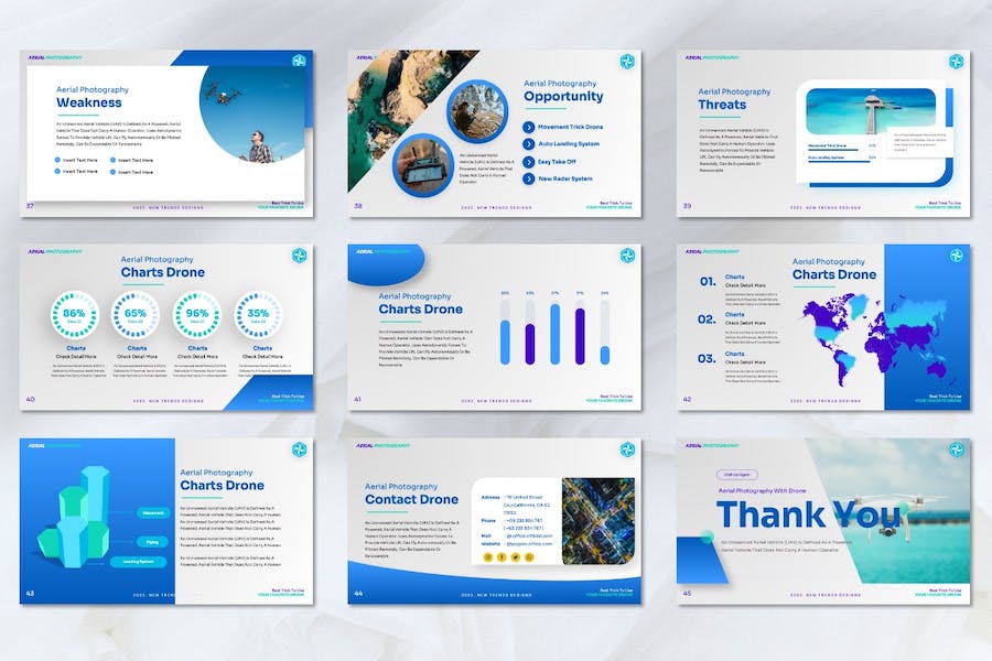 摄影公司宣传介绍PPT模板 - 顶尖PPT