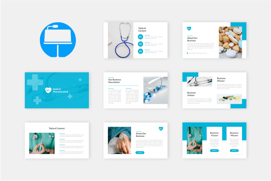 医疗健康讲述展示方案Keynote模板 - 顶尖PPT