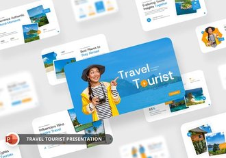 旅游观光度假PPT模板 - 顶尖PPT