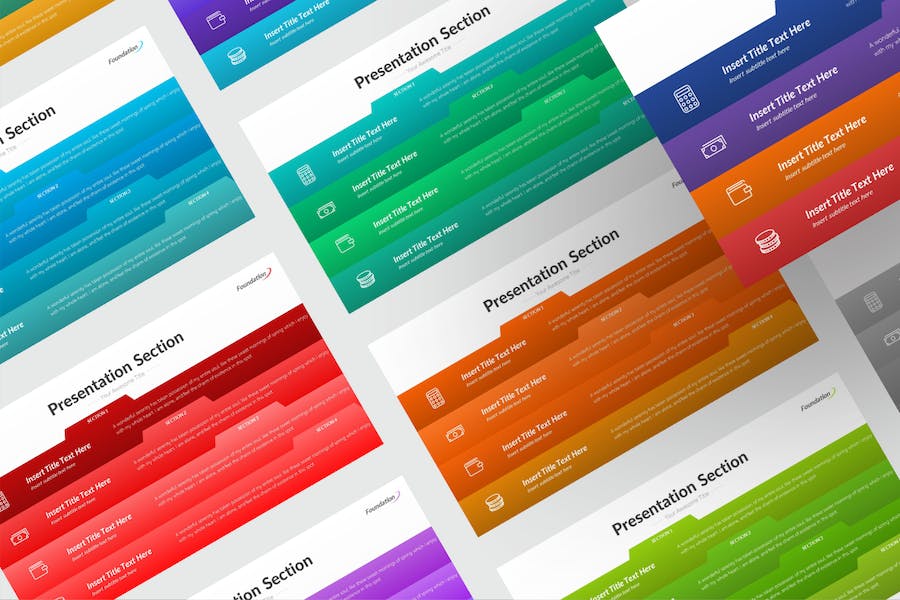 蓝色大气业务展示企业合作商业计划多用途PPT模板 - 顶尖PPT