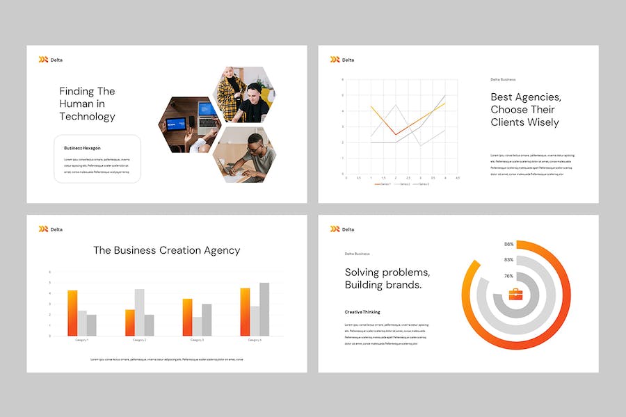 欧美风格商业路演融资计划PPT模板 - 顶尖PPT