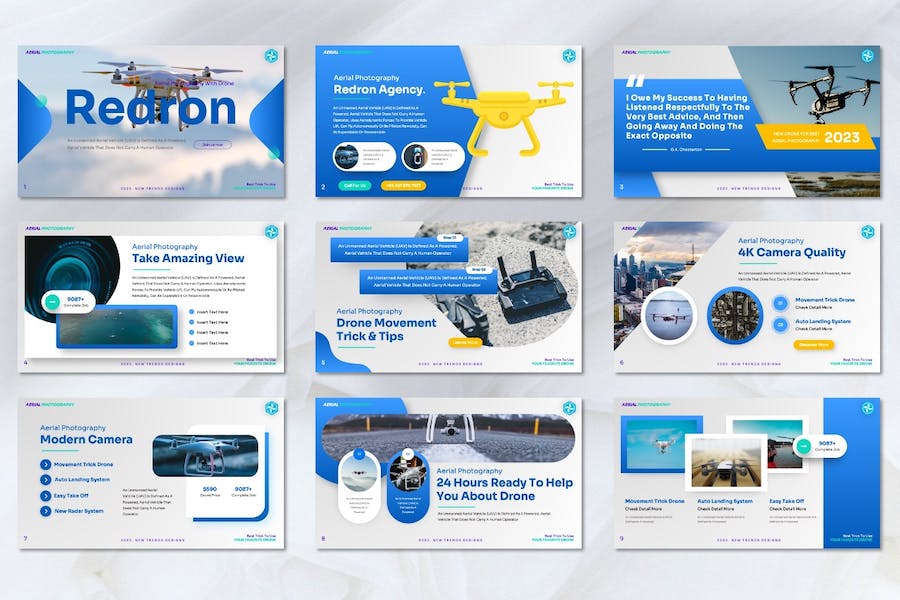 摄影公司宣传介绍PPT模板 - 顶尖PPT