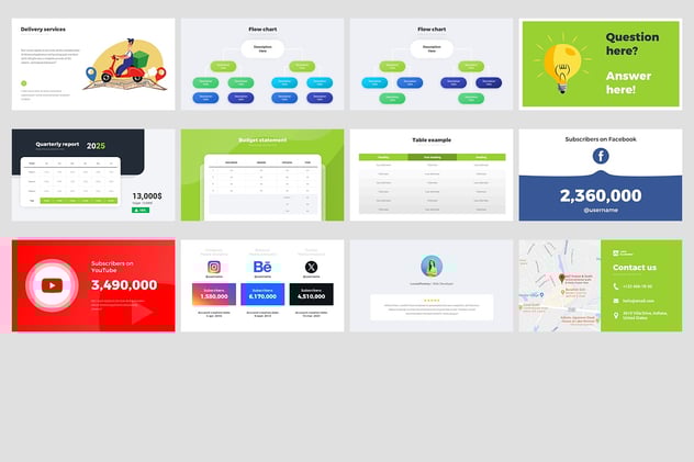 商业提案多用途国外PPT模板 - 顶尖PPT