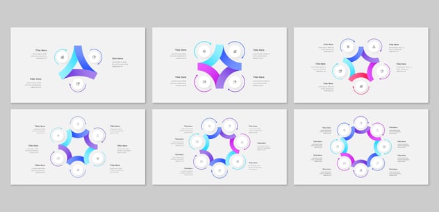 循环动画Keynote信息图形模板 - 顶尖PPT