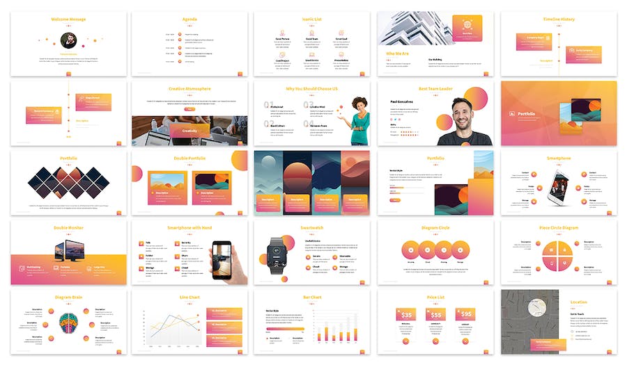 多用商务商业通用Keynote模板 - 顶尖PPT