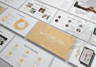 婚礼策划服务方案展示PPT模板 - 顶尖PPT