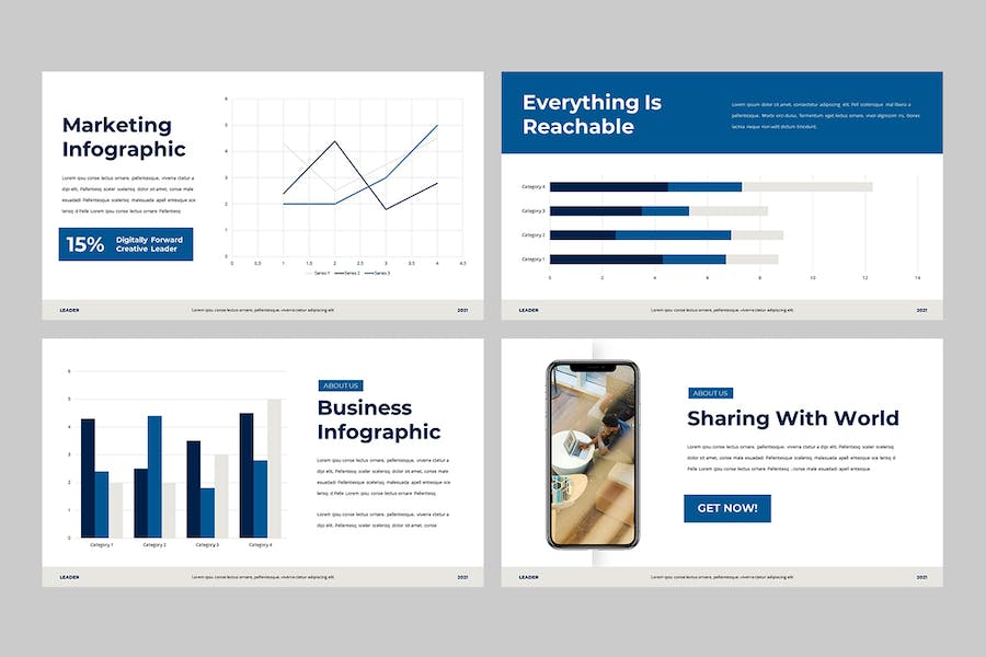 企业领导者业务推介Keynote演示模板 - 顶尖PPT