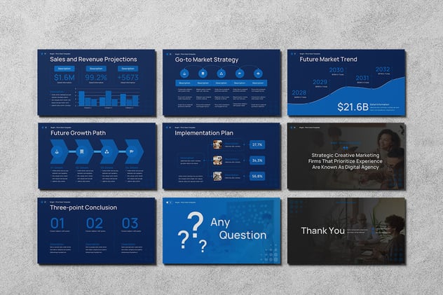 销售推广方案创意PPT模板 - 顶尖PPT