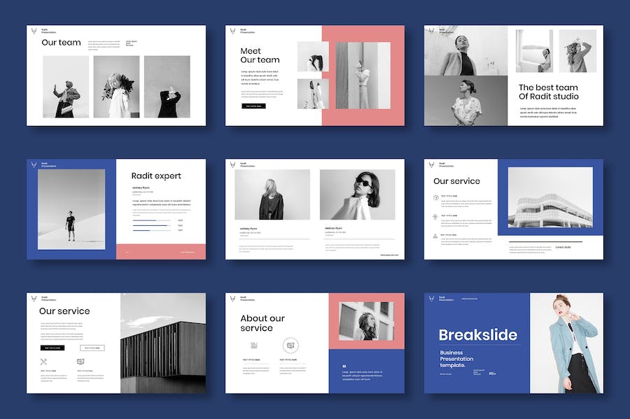 商业运营管理方案展示Keynote模板 - 顶尖PPT