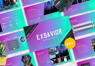 游戏活动策划keynote模板 - 顶尖PPT