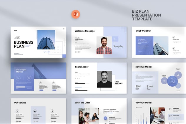 商业计划融资营销方案PPT模板 - 顶尖PPT