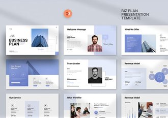 商业计划融资营销方案PPT模板 - 顶尖PPT